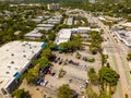 Aerial photo Shops of Wilton Manors