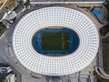 Aerial photo of stadium