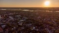 Aerial photo Sunset St Augustine Florida USA