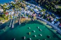 Aerial photo of Sydney - Watsons Bay boats harbour Royalty Free Stock Photo