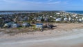 Aerial photo Vilano Beach FL Royalty Free Stock Photo