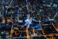 Dundas Square at night Royalty Free Stock Photo