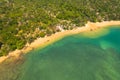 aerial photography above heaven beach