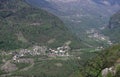 Aerial photography of the Blenio Valley - Switzerland