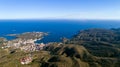 Aerial photography of Cadaques, Spain
