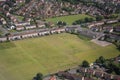 Football ground in Great Britan Royalty Free Stock Photo