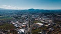 Aerial photography of the magical town of Metepec, State of Mexico, Mexico Royalty Free Stock Photo