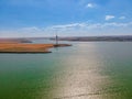 Landscape photography of Techirghiol lake in Romania Royalty Free Stock Photo