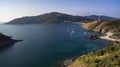 Aerial of phuket island andaman sea southern of thailand importa Royalty Free Stock Photo