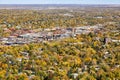 Aerial picture of Boulder City, Colorado, USA.