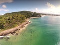 Aerial picture image of Surfers Noosa