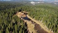 Aerial of Plumas National Forest