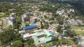 Aerial of residential developments and condominiums in Tagaytay city