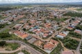 aerial residential gaborone city Royalty Free Stock Photo