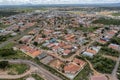 Aerial residential gaborone city Royalty Free Stock Photo