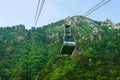 Aerial ropeway of Seorak-san Park, South korea