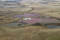 Aerial salt lake