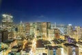 aerial of San Francisco by night