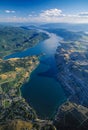 Aerial of the Okanagan, BC, Canada