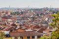 Aerial scenic view of central Lisbon, Portugal Royalty Free Stock Photo