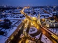 Winter in Timisoara, Romania