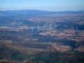 Aerial shoot of the Bridge of Millau Royalty Free Stock Photo