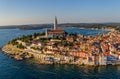 Rovinj aerial Royalty Free Stock Photo