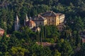 Aerial shoot of Rovinj, Croatia Royalty Free Stock Photo