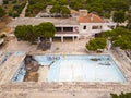 Abandoned hotel in Sounion, Attica - Greece