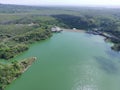 View of Bajul mati reservoir in Situbondo, East Java, Indonesia.