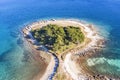 Beautiful colors on peninsula Cape Kamenjak, Premantura, Istria, Croatia Royalty Free Stock Photo