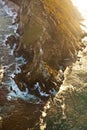 Aerial shot of Cape Point. South Africa Royalty Free Stock Photo