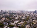 Aerial shot of the cityscape of San Francisco Royalty Free Stock Photo