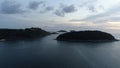 Aerial shot at Laem Phrom Thep in Phuket