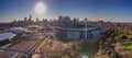 Aerial shot of the Melbourne Cricket Ground Royalty Free Stock Photo