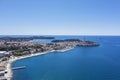 An aerial shot of Rovinj, Istria, Croatia Royalty Free Stock Photo