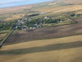 Aerial shot of Saskatchewan