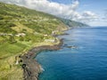 View of Sao Jorge Coastline