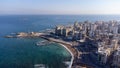 Aerial shot of Tripoli, the largest city in northern Lebanon Royalty Free Stock Photo