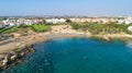 Aerial Sirena beach, Protaras, Cyprus