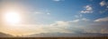 Aerial Solar Farm and Turbines in California Desert Royalty Free Stock Photo