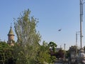 Aerial spraying in Timisoara