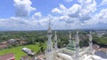 Aerial of Suciatir mosque islamic centre