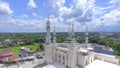 Aerial of Suciatir mosque islamic centre