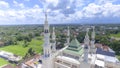 Aerial of Suciatir mosque islamic centre