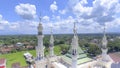 Aerial of Suciatir mosque islamic centre