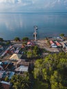 Tomalehu Village in Manipa Island, West Ceram Regency, Maluku Royalty Free Stock Photo