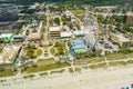 Aerial tourist destination Myrtle Beach SC Royalty Free Stock Photo