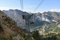 Aerial Tram at Snowbird Resort in Sandy, Utah Royalty Free Stock Photo