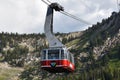 Aerial Tram at Snowbird Resort in Sandy, Utah Royalty Free Stock Photo